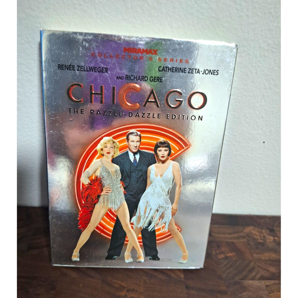 Chicago DVD The Razzle-Dazzle Edition Miramax Collector's Series 2-Disc Set